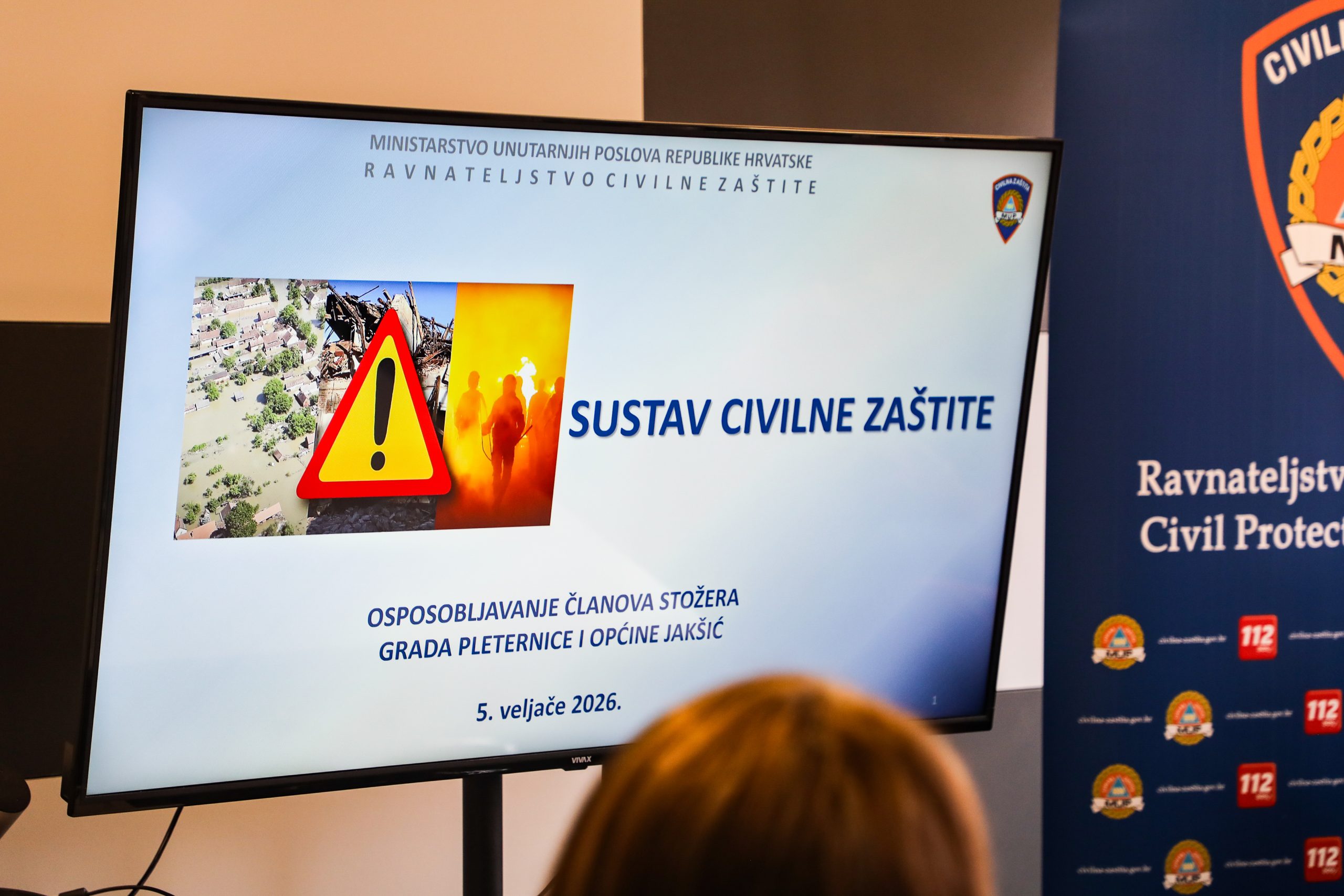 Jačanje spremnosti za krizne situacije: u Pleternici održano osposobljavanje stožera civilne zaštite